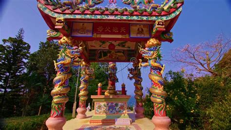 Buddhist Asian Siam History Chinese Buddist Temple On Island Koh Chang