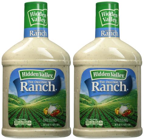 Hidden Valley 2 36 Fl Oz Homestyle Light The Original Ranch Dressing 72 Fl Oz