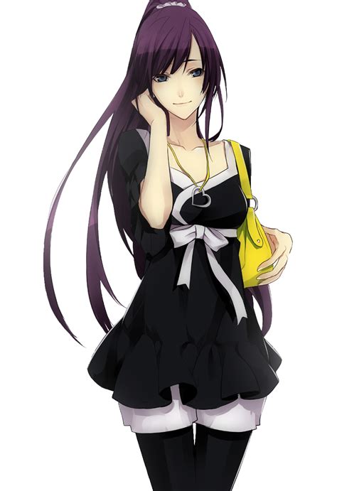 Render - Senjougahara Hitagi [Monogatari] by Skiadrum-94 on DeviantArt