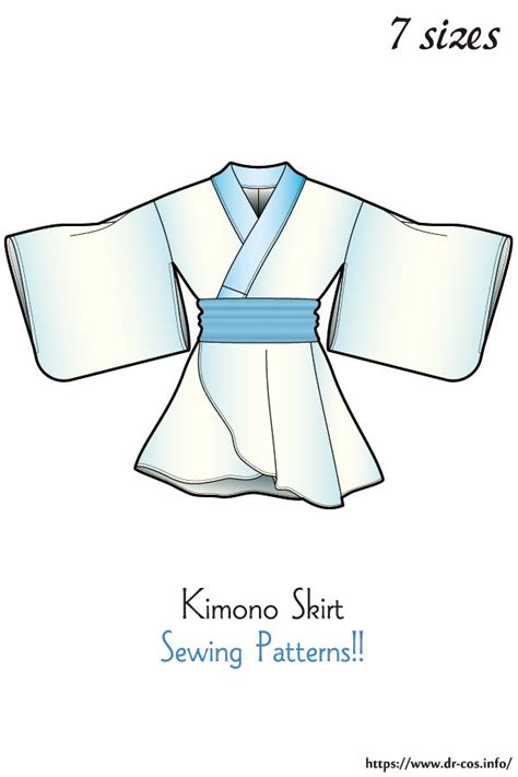 Kimono Skirt Sewing Patterns