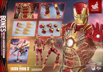 Hot Toys Exclusive Shades Retro Bones Iron Man Up For Order Marvel Toy News