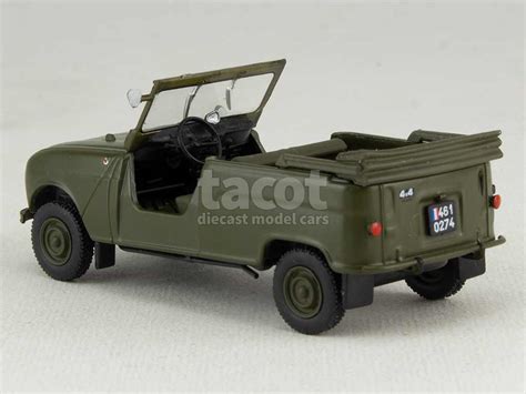 Renault R4 Sinpar 4x4 Militaire Modèle Presse 1 43 Autos