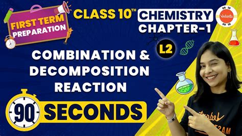 Cbse Class Combination And Decomposition Reaction One Shot