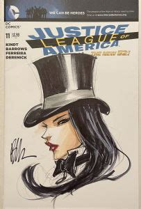 Zatanna Brian E P Ch S Original Comic Art Gallery At Comicartfans