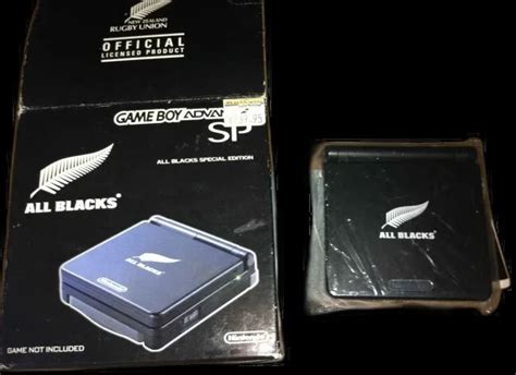 Nintendo Game Boy Advance SP Silver Black Console - Consolevariations