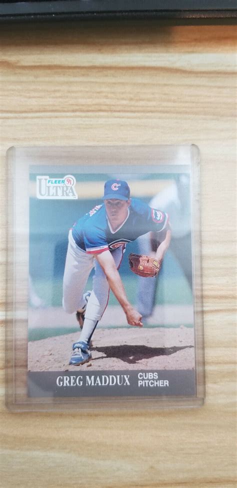 1991 Fleer Ultra 64 Greg Maddux For Sale Online EBay