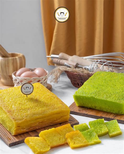 Bika Ambon Original And Pandan Food Drinks Homemade Bakes On Carousell