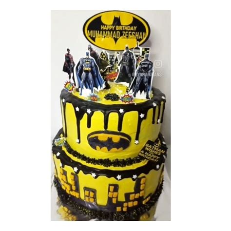 Jual Kue Ulang Tahun Kue Ulang Tahun Batman Cake Ultah 2 Tingkat