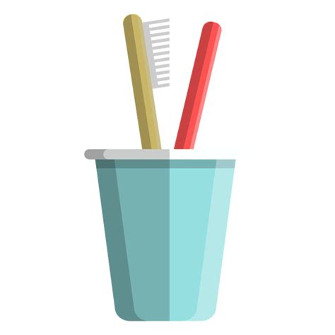 Toothbrush Cup Icon Transparent Png And Svg Vector File