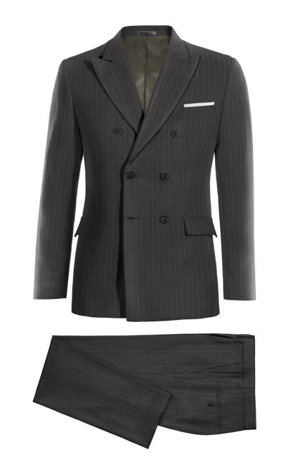 Double Breasted Flannel Suits