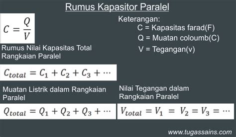 Rumus Kapasitor Dan Contoh Soal Kapasitor Lengkap Rumus Rumus 74298 Riset