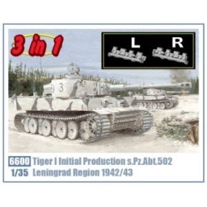 Dragon Tiger I Initial Production S Pz Abt Leningrad Region