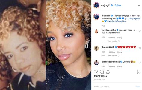 Get It From Her Mama Tiny Harris Side By Side With Daughter Zonnique Leaves Fans Shocked By