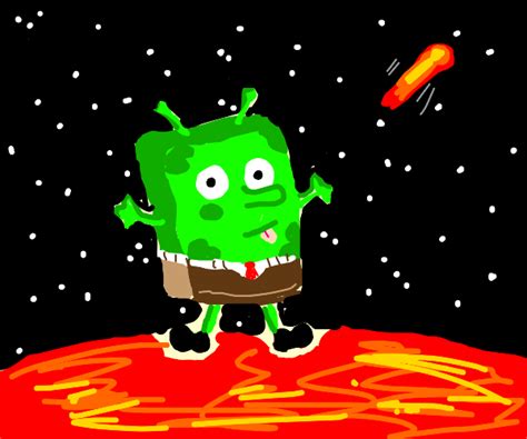 Spongebob from an Alien Planet - Drawception