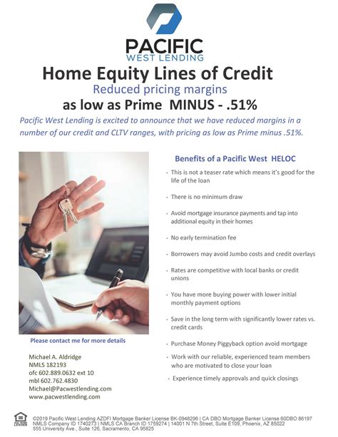 Best Home Equity Lines of Credit | Pacific West Lending