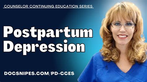 Unveiling Postpartum Depression Essential Knowledge For Counselors