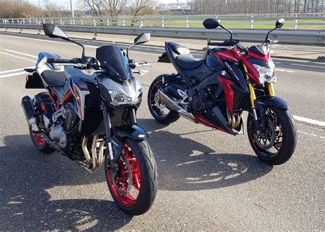 Kawasaki Z900 And A Suzuki GSX S 1000