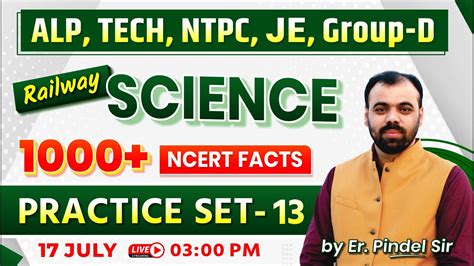 Railway Science Practice Set Science Ncert Facts Alp