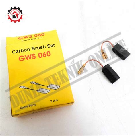 Jual Carbon Brush GWS 060 Gerinda Bosch GWS060 Bostel Karbon Shopee