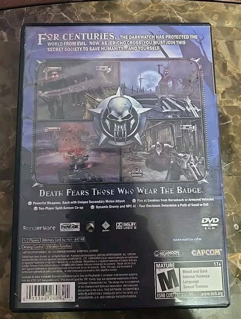 Darkwatch Sony Playstation Ebay