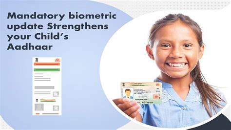 Baal Aadhaar Card Biometric Update Compulsory See How To Update And