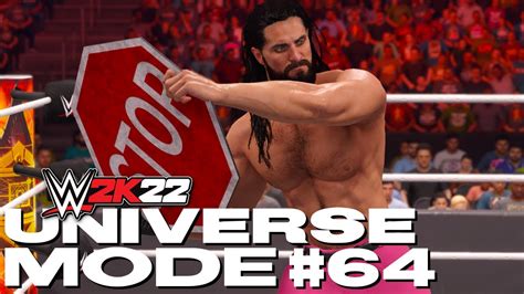 Wwe 2k22 Universe Mode Hell In A Cell Ppv Part 2 5 64 Youtube