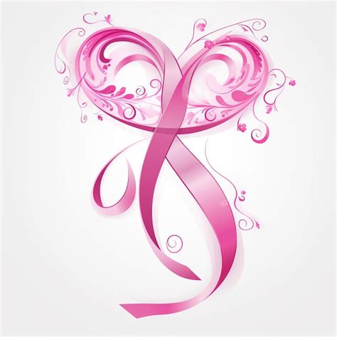 Premium Photo Pink Ribbon For Life And Love