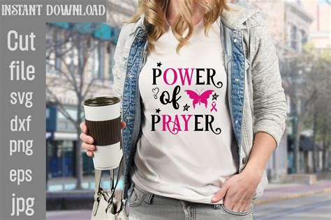 Power Of Prayer Svg Cut File Graphic By Simacrafts · Creative Fabrica