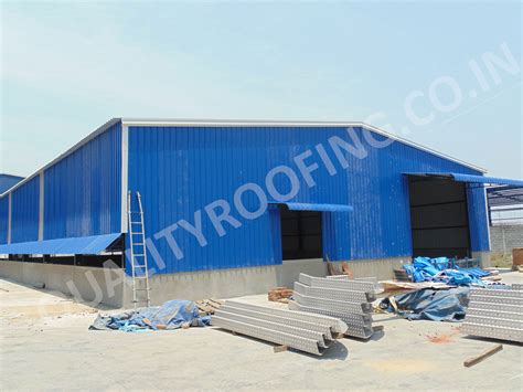 Warehouse Roofing Contractors In Chennai Industrial Sheds Roofing