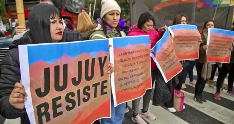 Feministas españolas por la solidaridad con Jujuy y contra el saqueo