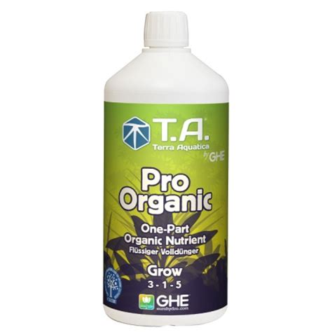 Pro Organic Grow Terra Aquatica By GHE