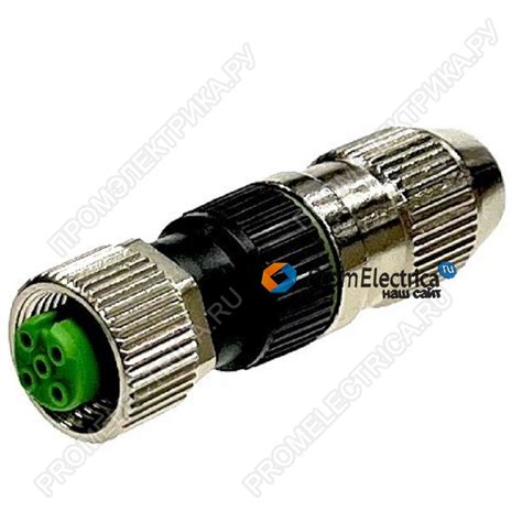 Купить 7000-12601-0000000 Разъем прямой М12, "мама", 4PIN ...