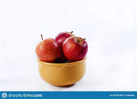 Red Apple Tasty Natural Fruit Vegan Healthy Food Stock Photo Image Of