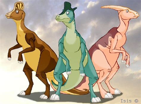 Lbt Hadrosauridae By Isismasshiro The Land Before Time Fanart This