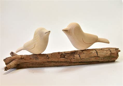 Unfinished Wooden Birds Blanks Summer Craft Supply Wood Etsy