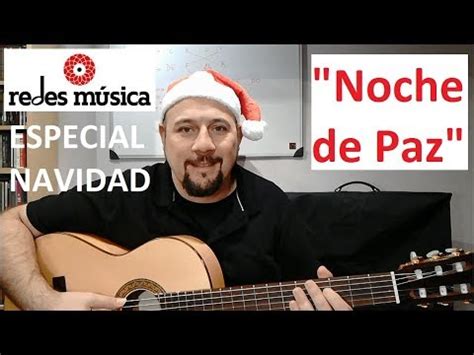 Cómo tocar Noche de paz en guitarra muy fácil con tabs YouTube