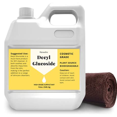 Amazon.com: Hznxolrc 12 oz Decyl Glucoside Natural Surfactant, Premium ...