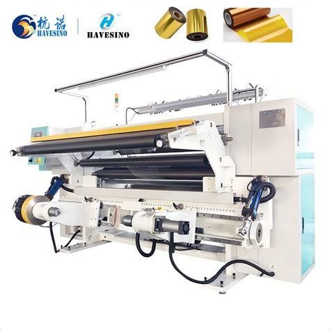 International Jumbo Roll Slitting Rewinding Machine Hot Stamping Foil