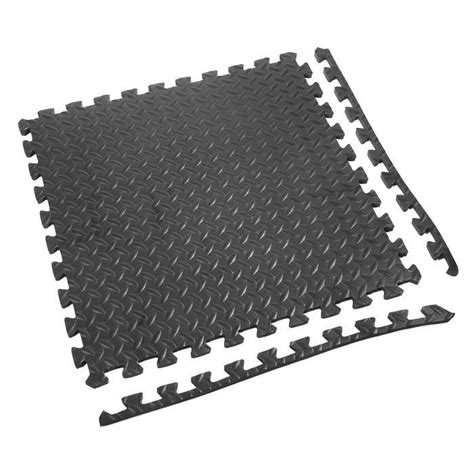 Elite France Cm Noir Ensemble De Dalles Carr Es Eva Tapis De