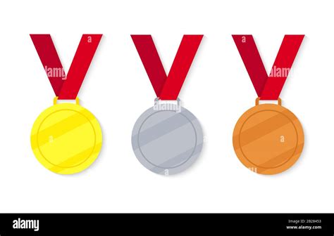 Médaille Olympique Banque Dimages Vectorielles Alamy