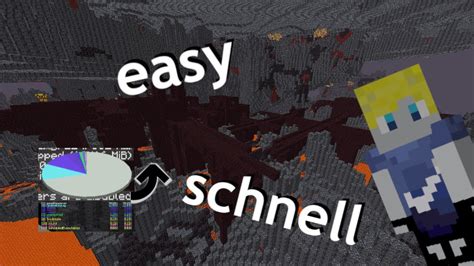 Nether Festung Easy Und Schnell Finden Speedrun Taktik Youtube