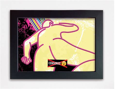 LGBTQ Framed Chubby Gay Erotic Fine Art Male Nudity Drawing Wall Art Print Etsy