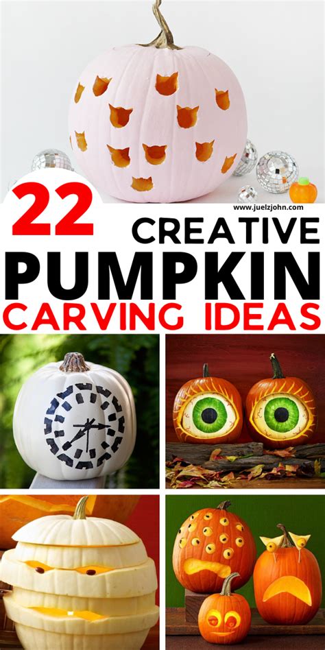 22 Creative Pumpkin Carving Ideas For Halloween Juelzjohn