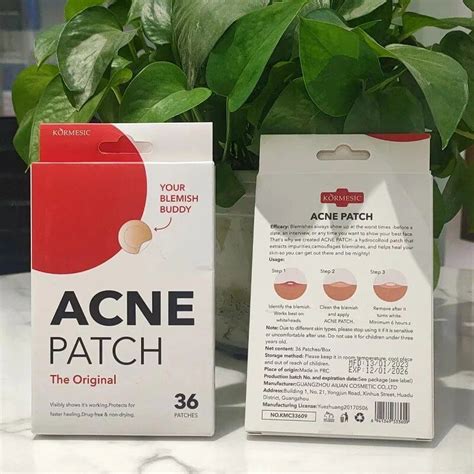 36 Patchesbox Hydrocolloid Acne Pimple Patch Onelife Mart