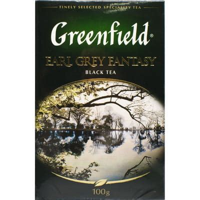 Чай чорний GREENFIELD (Грінфілд) Earl Grey Fantasy байховий листовий з ...
