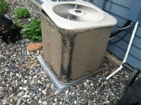 How To Clean Your Dirty Ac Outdoor Unit Youtube