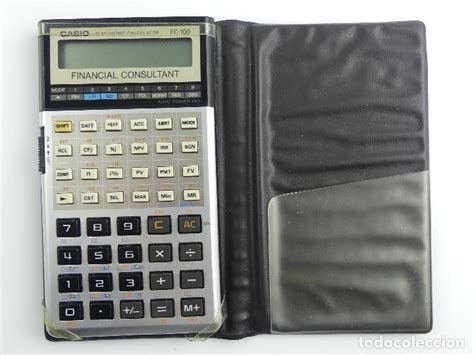 Calculadora Casio Fc 100 Consultor Financiero H Vendido En Subasta