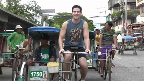 Crazy American Pedicab Driver In The Philippines Must See YouTube