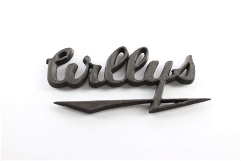 Willys Script 3d Emblem Black Badge Etsy