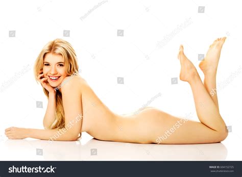 Nude Woman Lying On Belly Stock Photo 604152725 Shutterstock